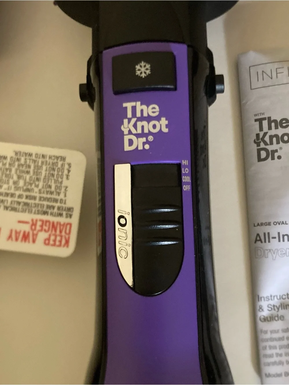 All-In-One Dryer Brush - Purple